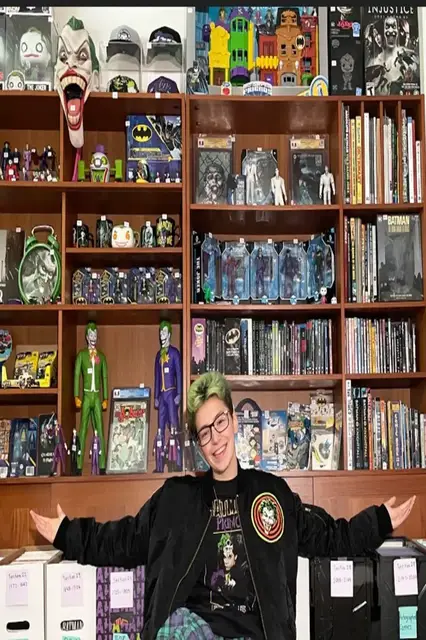 'Video thumbnail for Largest collection of The Joker memorabilia - 2,318 items by Megan Pierce'
