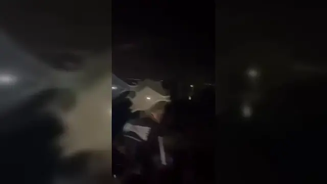 Video thumbnail for Iran: U.S. Strike Damages Iranian Railway Bridge.