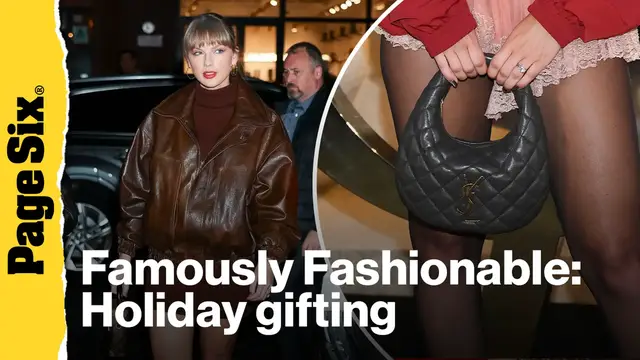 'Video thumbnail for Get a head start on holiday gifting with celeb-inspired cashmere, beauty products and bags'