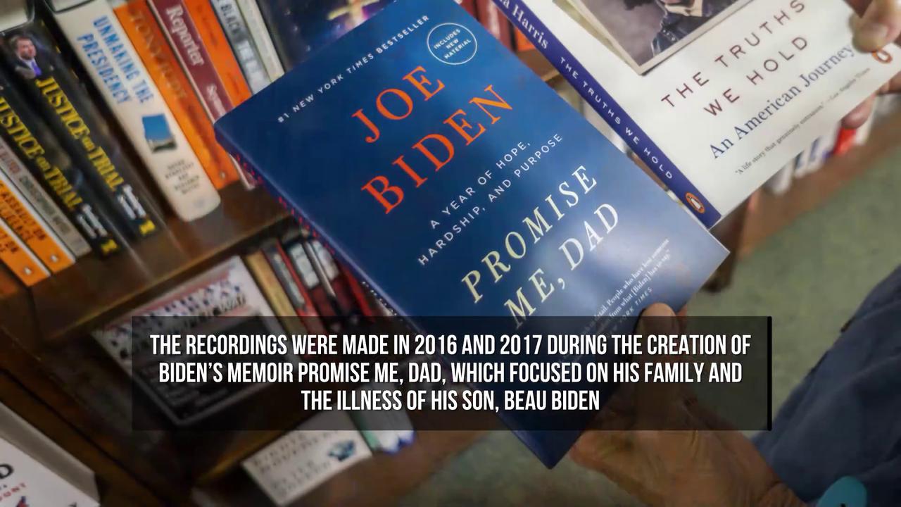 Video thumbnail for Biden Sues DOJ Over Release Of Private Interview Recordings.