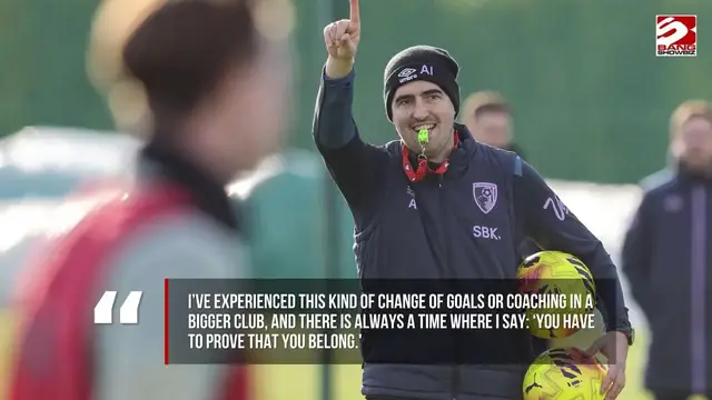 Video thumbnail for Andoni Iraola embraces ‘challenge’ of proving himself at Liverpool