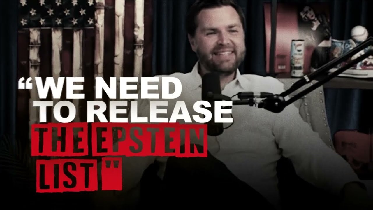 Video thumbnail for JD Vance's silence is deafening when it comes to the Epstein files @SaveAmericaMvmt