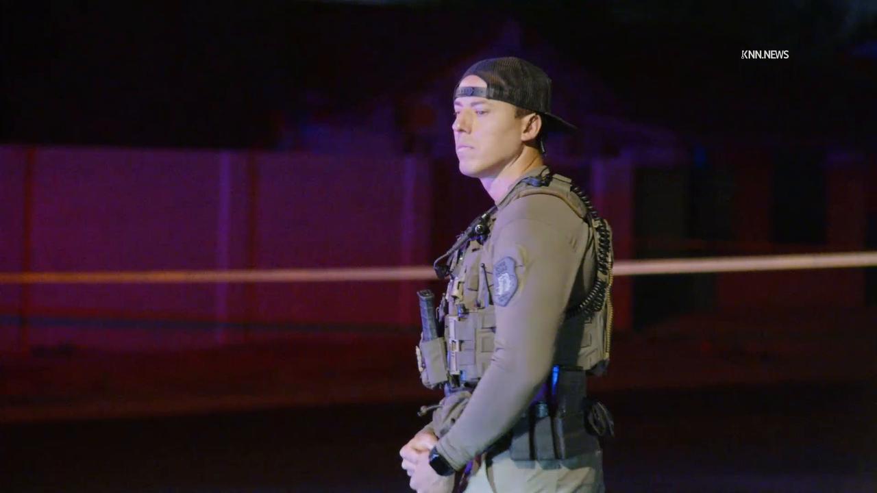 Video thumbnail for US, Phoenix: Phoenix Police Investigate Large-Scale Scene Involving Glendale Police SWAT.