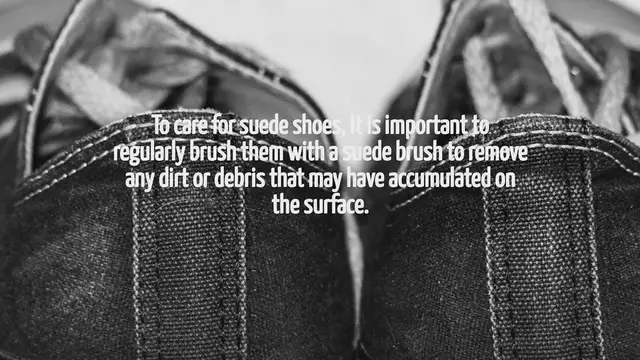 Video thumbnail for How To Care For Suede Shoes