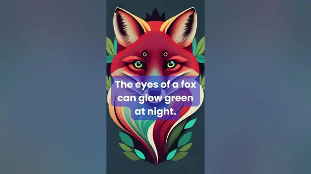 Video thumbnail for Fun Facts About Foxes  Surprises in Every Bushy Tail #funfacts #fact #foxes #amazingfacts #shorts