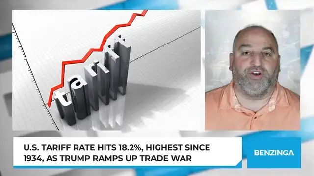 'Video thumbnail for U.S. Tariff Rate Hits 18.2%, Highest Since 1934, As Trump Ramps Up Trade War'