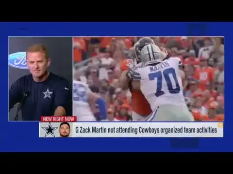 Video thumbnail for law nation sports: jason garrett on zack martin's contract situation with the dallas cowboys
