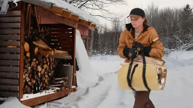 Video thumbnail for hannahleeduggan: coping with grief: winter homestead, baking cookies, and DIY projects