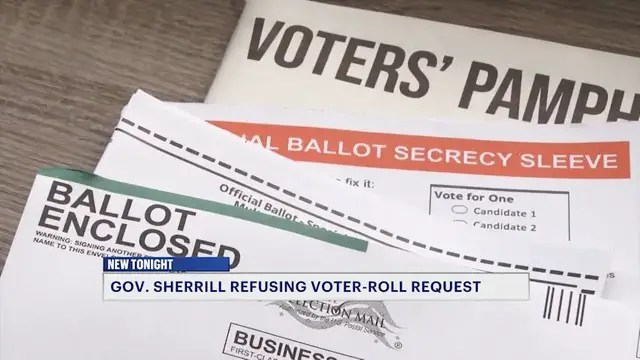 Video thumbnail for Sherrill pushes transparency after MVC voting error, blasts Trump claims
