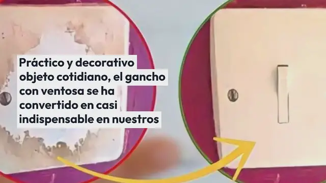 Video thumbnail for El truco para que las ventosas nunca más se caigan: