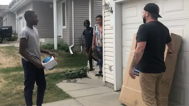 'Video thumbnail for Teen Who Thought Neighbors Hated Him Playing Basketball Gets Amazing Surprise'