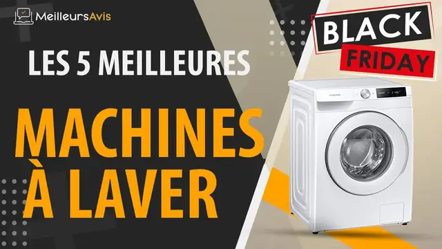 Video thumbnail for 🚩 MEILLEURE MACHINE À LAVER - Black Friday 2022 (Comparatif & Guide d'achat)