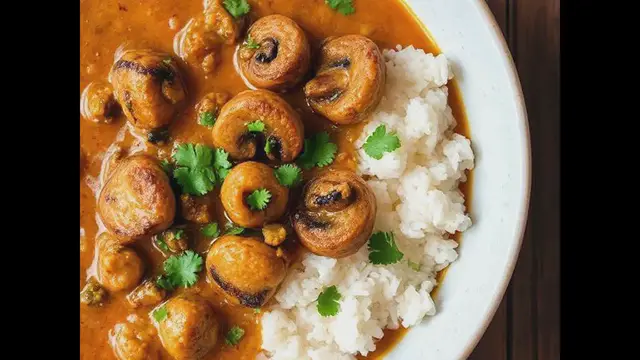 Video thumbnail for Delicious Mushroom Curry Recipe A Flavorful Vegetarian Delight!