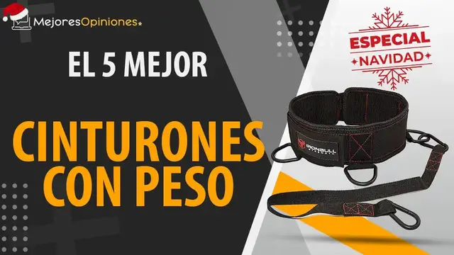 Video thumbnail for 🎁 MEJOR CINTURÓN CON PESAS - NAVIDAD 2021 (Comparación y guía de compra)