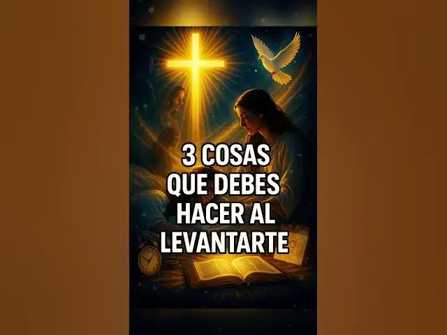 Video thumbnail for 3 cosas que debes hacer al levantarte