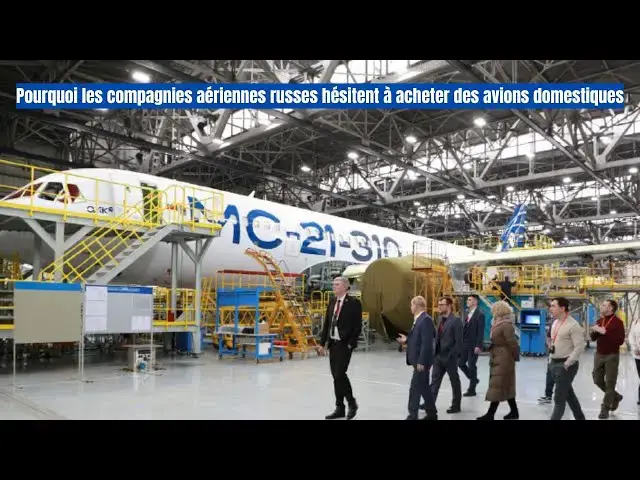 Video thumbnail for Les avions domestiques russes ne sont pas une priorité, un nouveau plan aéronautique en 2025
