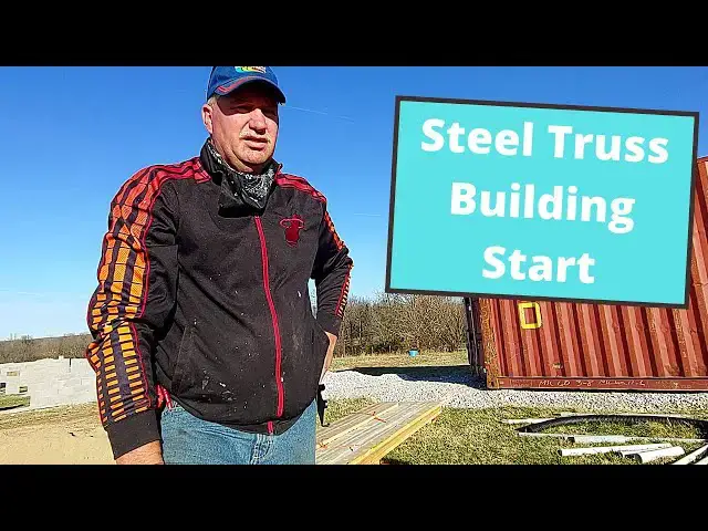 Video thumbnail for Start of Steel Truss Building