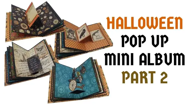 Video thumbnail for Halloween Pop up Mini Album Part 2