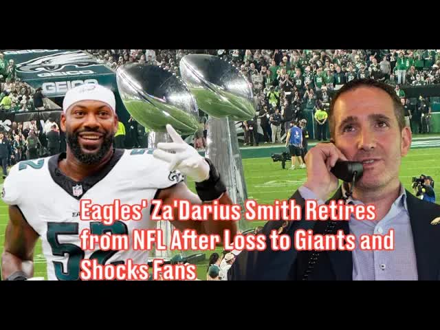 Video thumbnail for lord brunson: za'darius smith retires after giants loss, cowboys disappoint. eagles analysis.