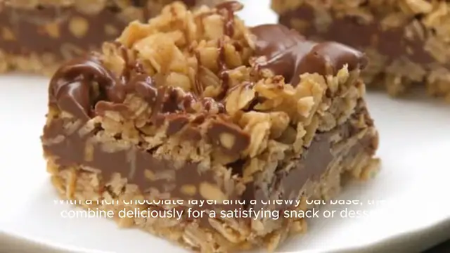 Video thumbnail for No-Bake Chocolate Oat Bars