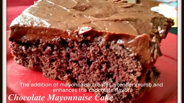Video thumbnail for Old Fashioned Chocolate Mayonnaise Cake