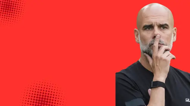 'Video thumbnail for Guardiola: Man City have 'too many players''