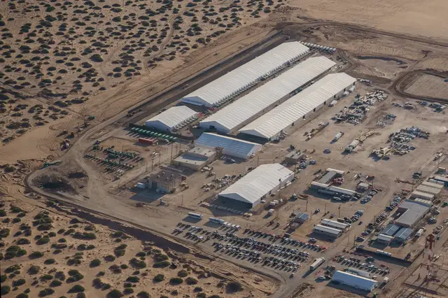 'Video thumbnail for ‘Lone Star Lockup’ joins growing list of huge US migrant detention centres'