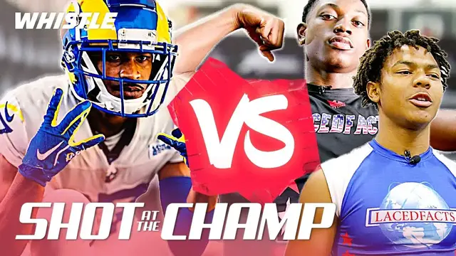 'Video thumbnail for 13-Year-Old Football STAR Vs. NFL WR Robert Woods'