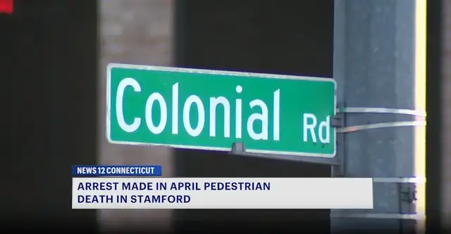 Video thumbnail for Driver arrested for fatally striking Stamford pedestrian