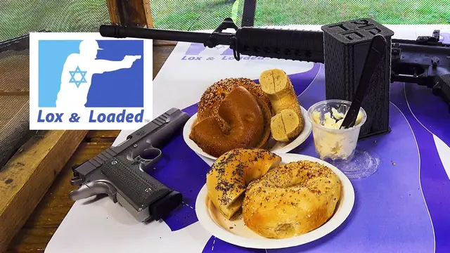 'Video thumbnail for Lox & Loaded: Antisemitism spurs Jewish gun club, despite strict NY laws'