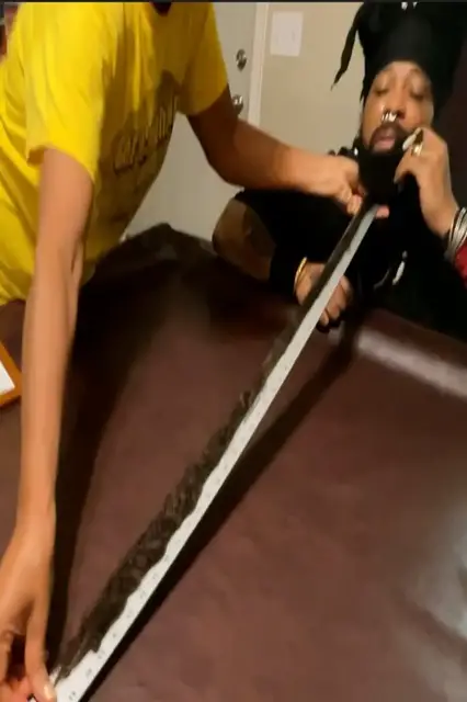 'Video thumbnail for Longest natural beard locks (male) - 1.06 m (3 ft 6 in) by Rudolf Martino'