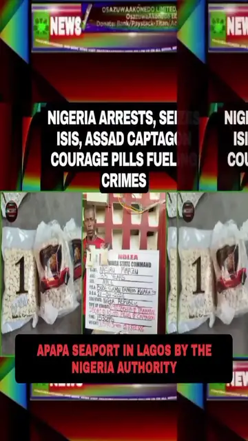 Video thumbnail for Nigeria Arrests, Seizes ISIS, Assad Captagon Courage Pills Fueling Crimes Part 7