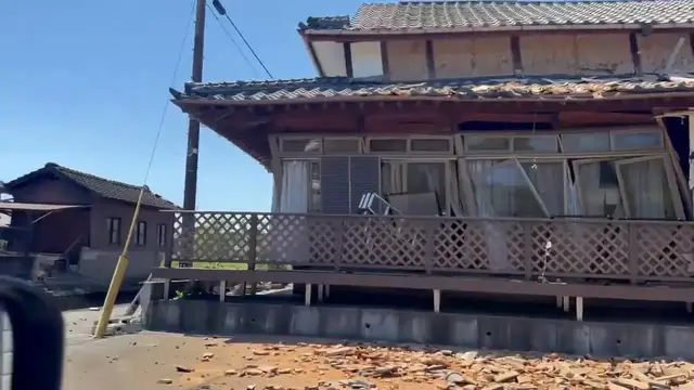 Video thumbnail for Japan: Aftermath of Massive M7.1 Kumamoto Earthquake.