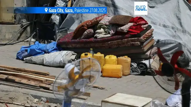 'Video thumbnail for Israeli military calls Gaza City evacuation 'inevitable''