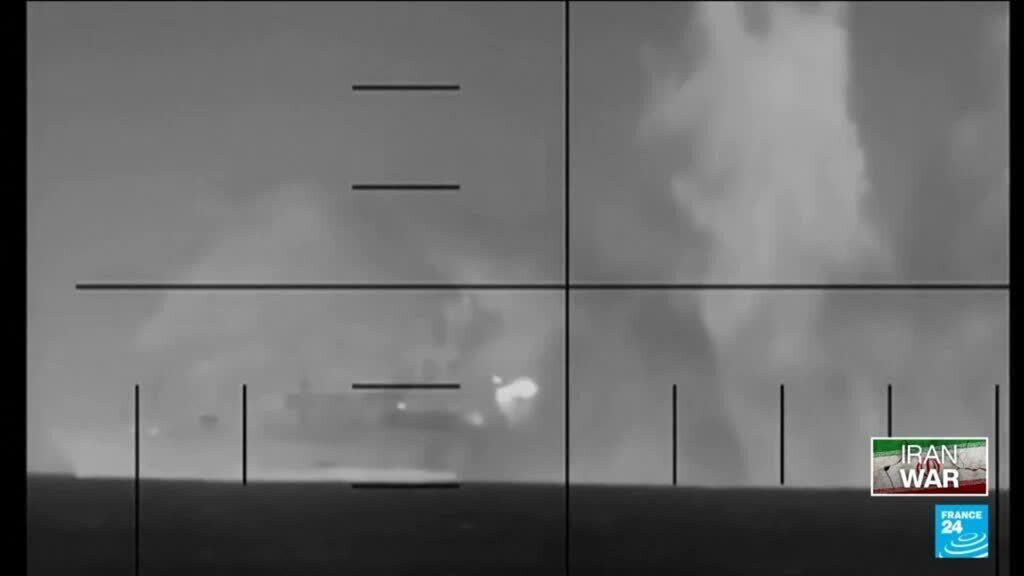 Video thumbnail for US submarine torpedoed Iranian warship in Indian Ocean, Pentagon says