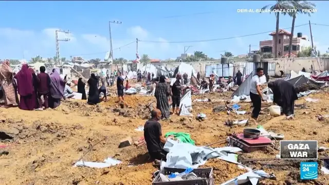 'Video thumbnail for Israel pushes forward with its plan to fully take over Gaza City'