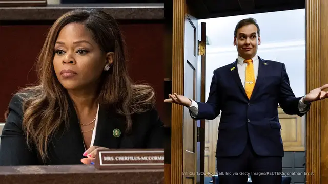 Video thumbnail for Sheila Cherfilus-McCormick’s may follow George Santos’ expulsion from Congress