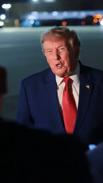 Video thumbnail for Trump says ‘law is very strong’ against third term