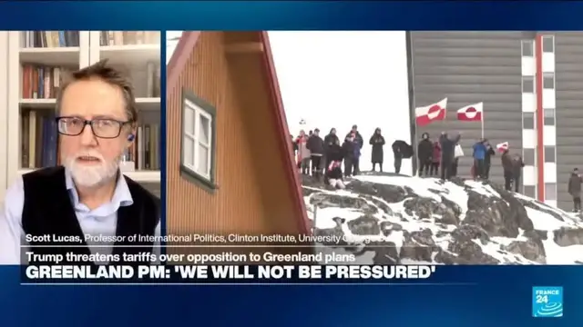 Video thumbnail for Greenland threats: Europe 'must be ready to respond in kind', expert says