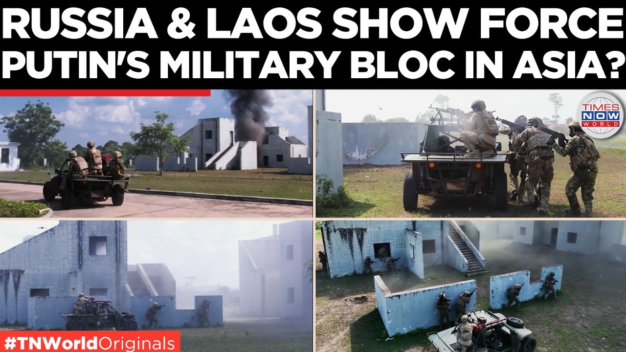 Video thumbnail for WATCH: Russian and Laotian Special Forces Storm Buildings in Massive War Games | Times Now World
