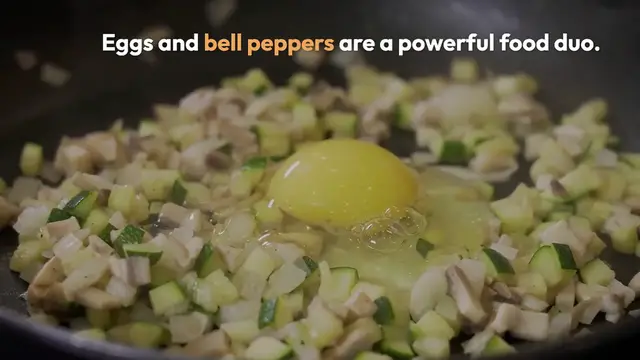 Video thumbnail for Energizing Eggs and Peppers