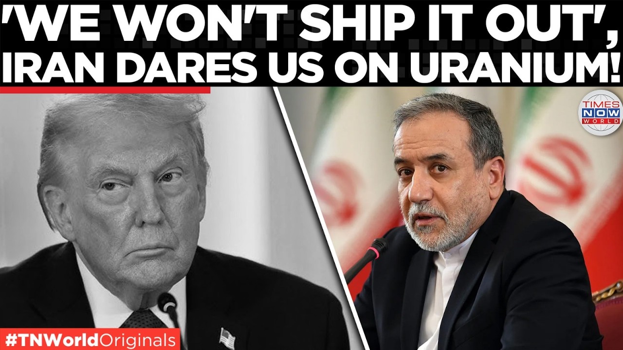 Video thumbnail for DEAL OR WAR?: Iran Draws Hard Red Line On Enriched Uranium As Nuclear Agreement Hangs By A Thread!