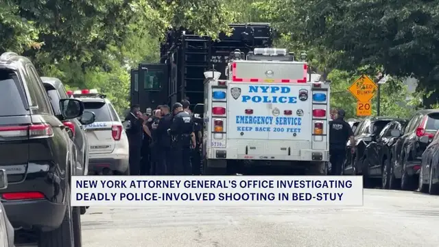 Video thumbnail for New York AG opens investigation into fatal police shooting in Brooklyn
