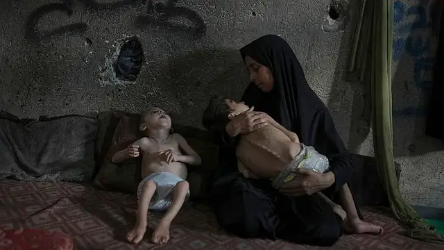 'Video thumbnail for Over 500,000 in Gaza at risk as hunger deaths rise to 289'