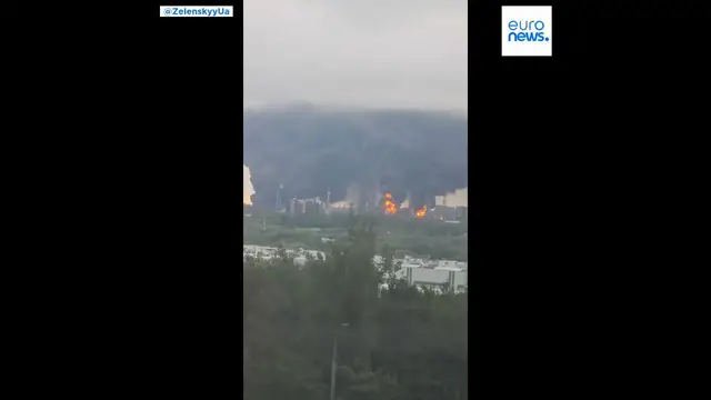 Video thumbnail for Video: Hundreds of drones target Russia in major Ukrainian attack