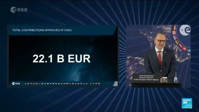 Video thumbnail for European Space Agency’s €22 billion plan to catch up in space race