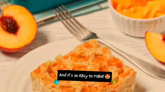 Video thumbnail for Apricot cobbler is the perfect summer dessert 🍑