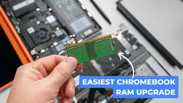 Video thumbnail for Easiest Chromebook RAM Upgrade EVER!