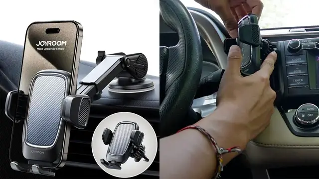 Video thumbnail for JOYROOM Phone Mount for Car Review
