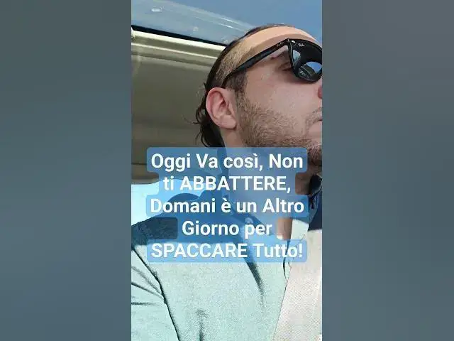 'Video thumbnail for Oggi è andata così.. 🤷🏻♂️ #shorts #motivation #goals'